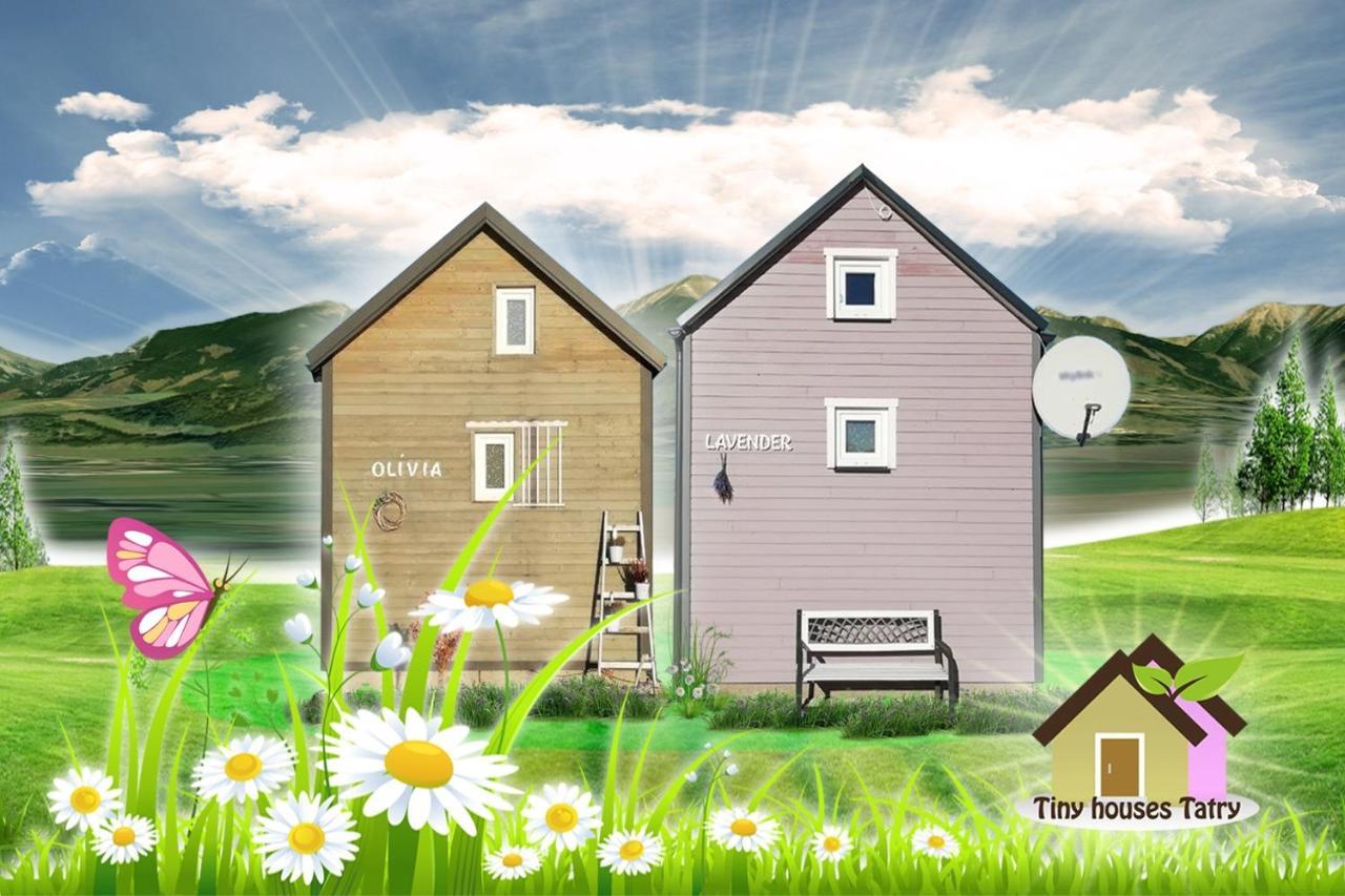 Tiny House Lavender Villa Podturen Bagian luar foto