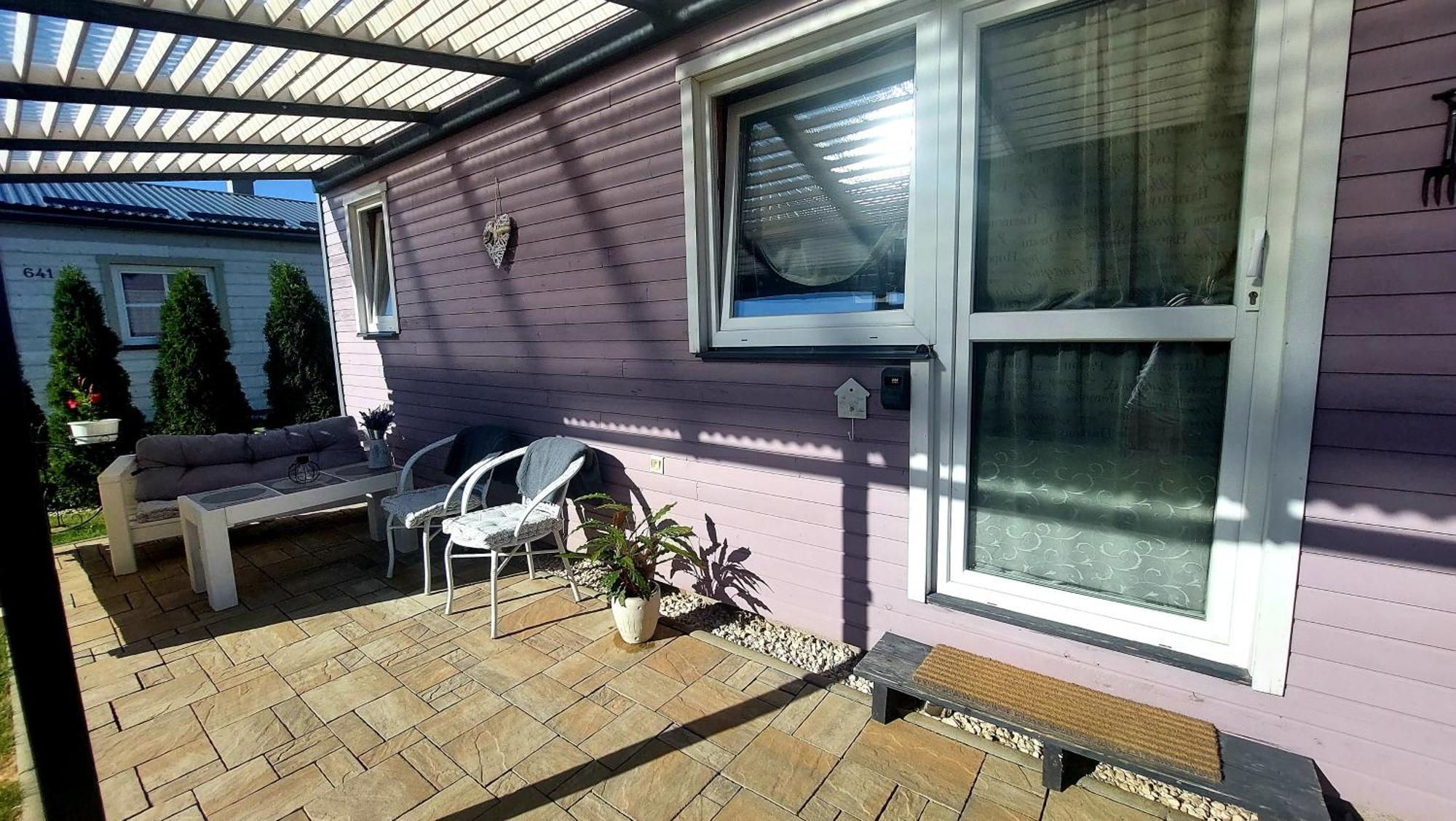 Tiny House Lavender Villa Podturen Bagian luar foto